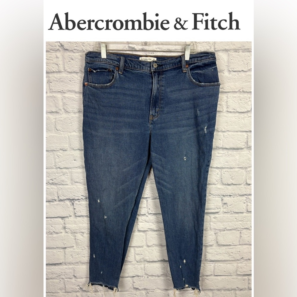Abercrombie & Fitch the skinny high-rise jeans size 33